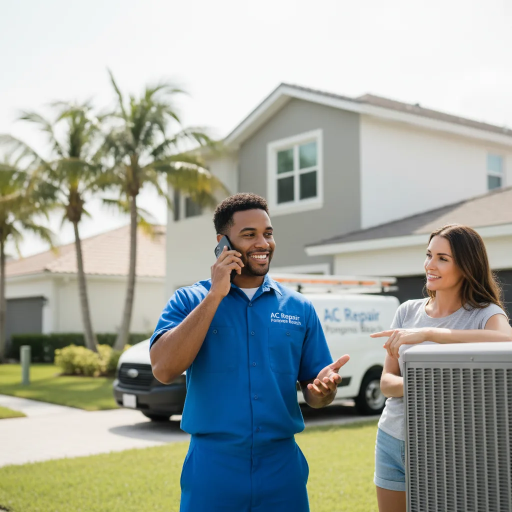 AC Repair Pompano Beach customer support in Utica